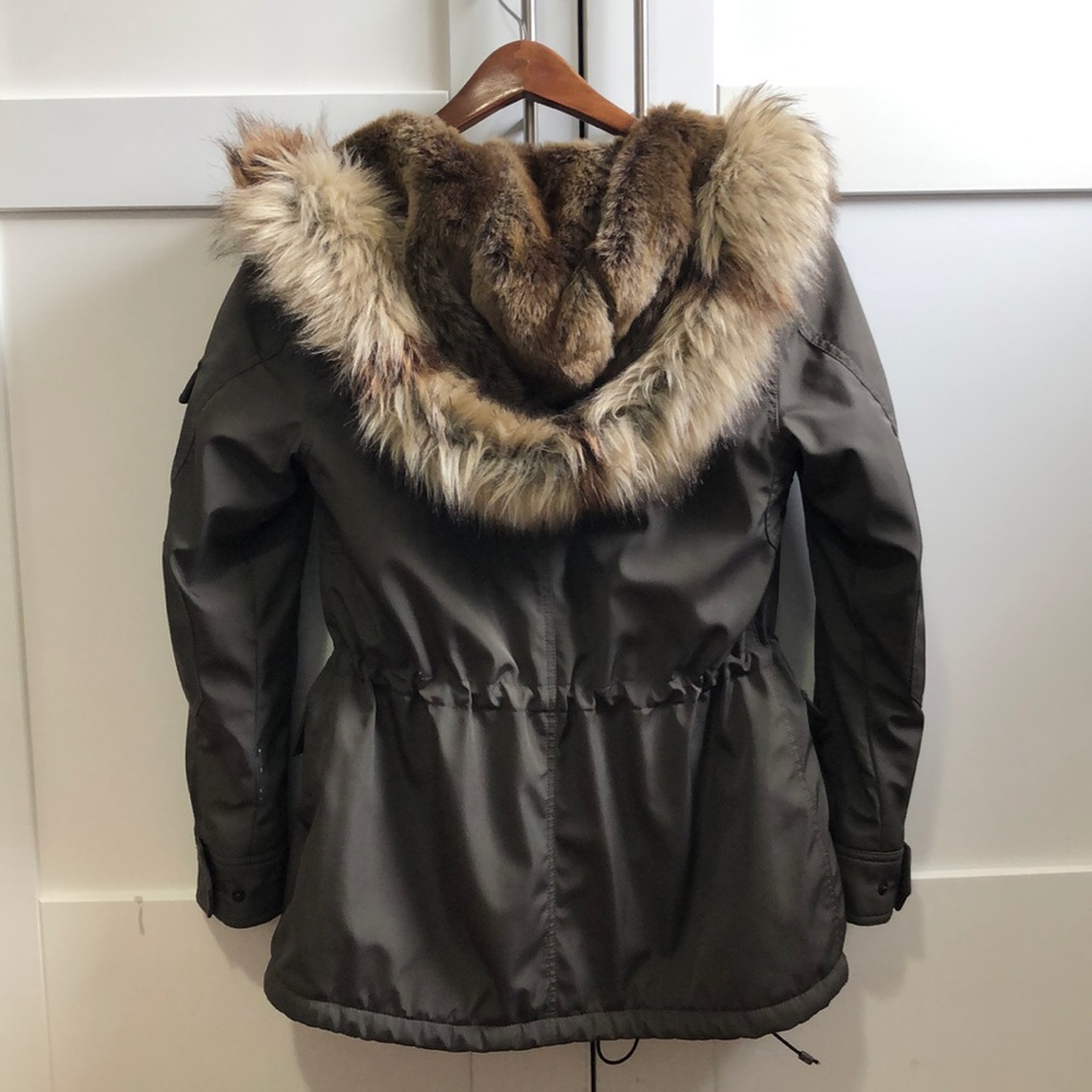 Women’s Faux Fur Lining Parka